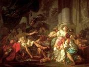 Jacques-Louis  David The Death of Seneca France oil painting artist